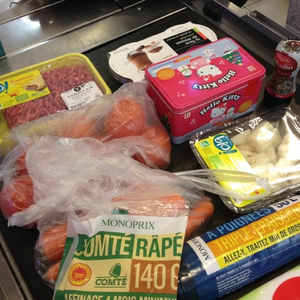 Photo taken at Monoprix by WMCW on 12/17/2012