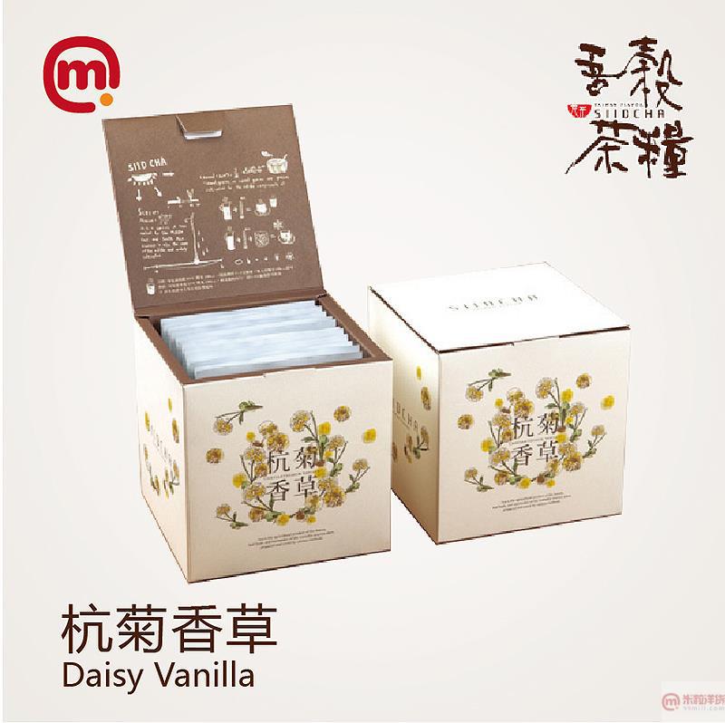 中国台湾 SIIDCHA-吾谷茶粮擂茶饮品系列(杭菊香草)-12入/盒
