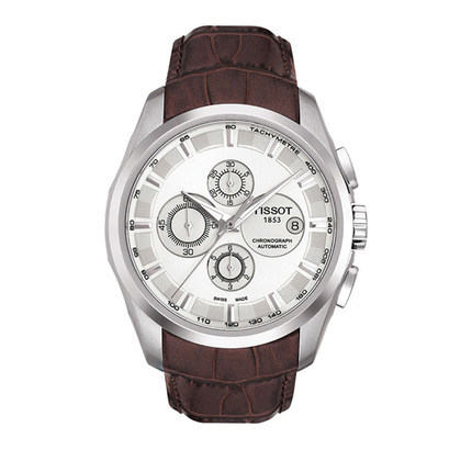 海外直邮TISSOT/天梭 库图自动机械表皮带男表T035.627.16.031.00