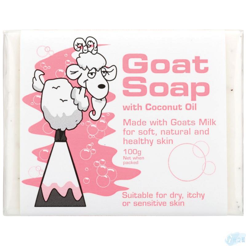 Goat Soap 羊奶皂 椰子味 100g Goat Soap 羊奶皂 椰子味 100g