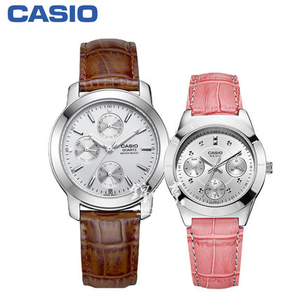 【香港直邮】卡西欧CASIO情侣石英手表MTP-1192E-7A+LTP-2083L-4A 【香港直邮】卡西欧CASIO情侣石英手表MTP-1192E-7A+LTP-2083L-4A