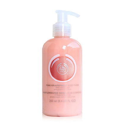 The body shop/美体小铺粉红西柚清香身体乳