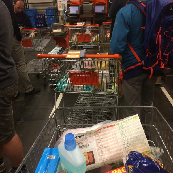 Photo taken at Colruyt by Carine t. on 5/19/2015