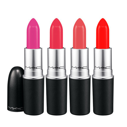MAC/魅可口红水漾润泽3g想你色唇膏 DIVA/SUSHI KISS/正红色