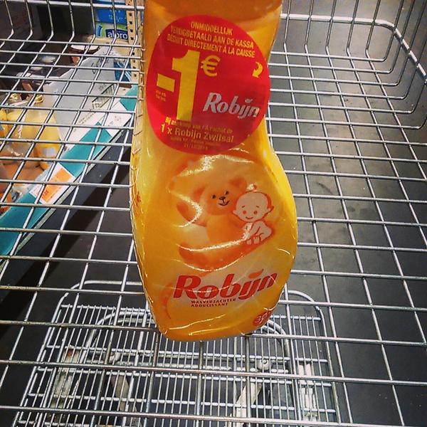 Photo taken at Colruyt by Vince W. on 10/30/2014