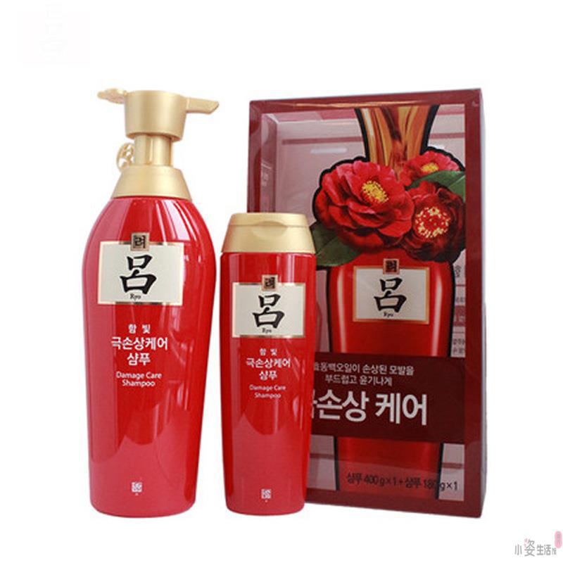 爱茉莉吕损伤修复护理洗护套装 洗发水400g和洗发水180g 红吕 爱茉莉吕损伤修复护理洗护套装 洗发水400g和洗发水180g 红吕