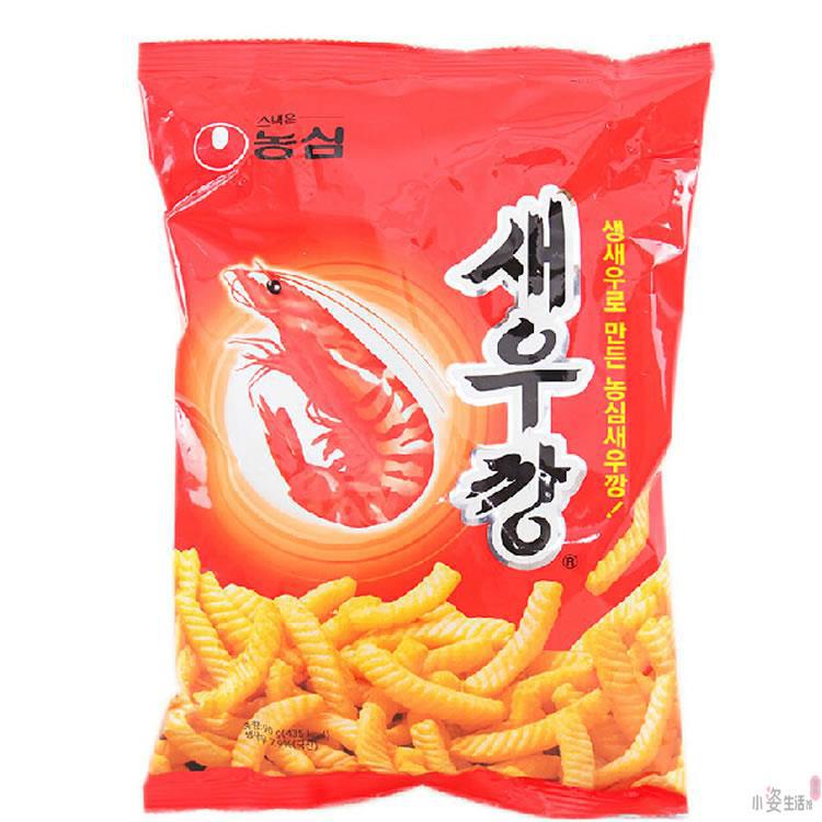 韩国农心虾条 原味 90g 韩国农心虾条 原味 90g