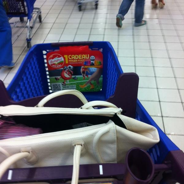Photo taken at Carrefour by Poliashka on 7/12/2014