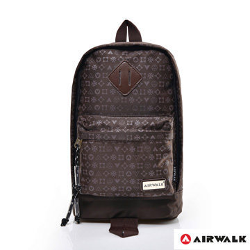 【美国 AIRWALK】 经典满版LOGO质感单肩包台湾官网直邮进口 【美国 AIRWALK】 经典满版LOGO质感单肩包台湾官网直邮进口