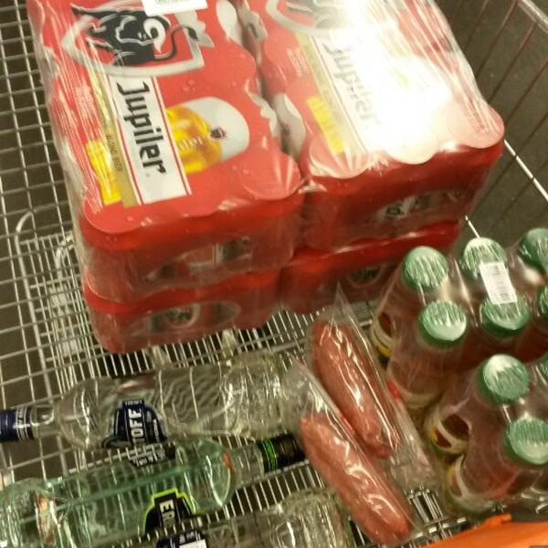 Photo taken at Colruyt by Kenn V. on 3/1/2014