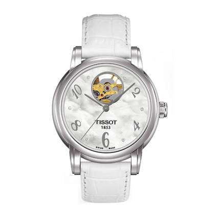 全球联保 天梭TISSOT-女表LADY HEART系T050.207.16.116.00机械表