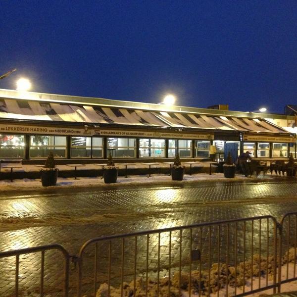 Photo taken at Simonis aan de Haven by Frederik Z. on 1/21/2013-荷兰南荷兰省斯赫弗宁恩鱼拍卖路20 Photo taken at Simonis aan de Haven by Frederik Z. on 1/21/2013