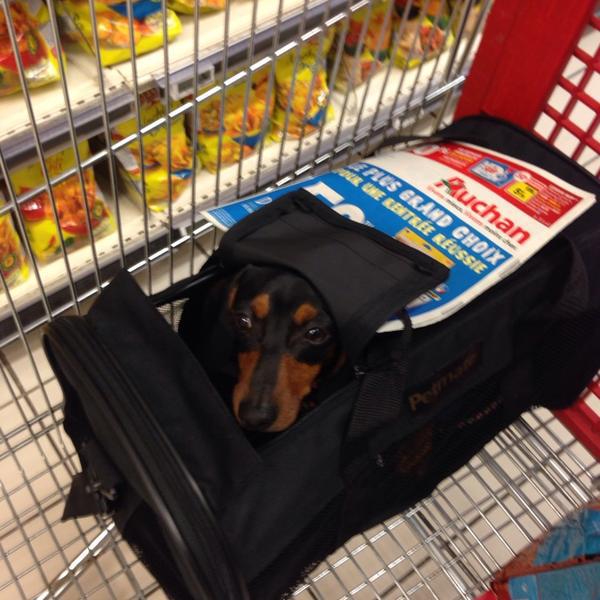 Photo taken at Auchan by Ariel Oswaldo G. on 8/20/2014