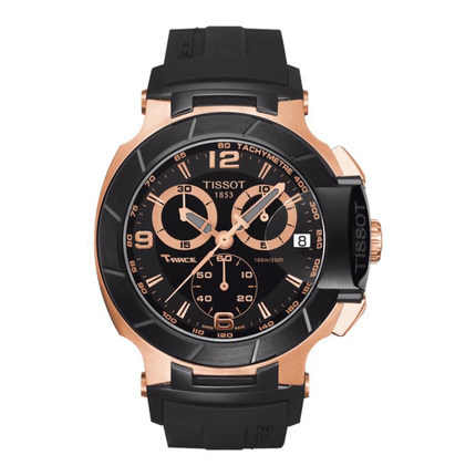 瑞士手表 天梭男表 手表男 石英表 运动手表T048.417.27.057.06