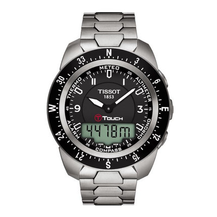 瑞士手表 天梭男表 手表男 石英表 钢带表  T013.420.44.057.00