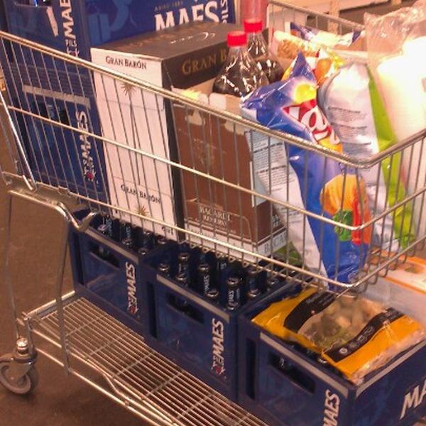 Photo taken at Colruyt by Karen D. on 11/29/2012