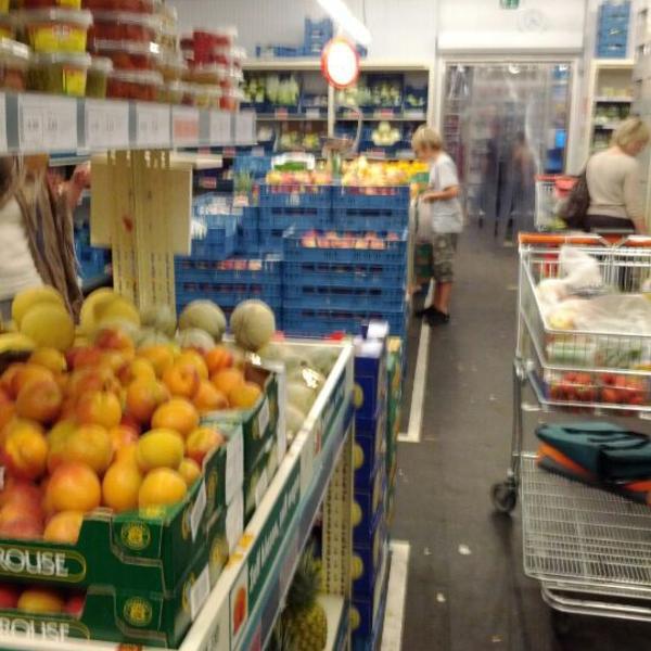 Photo taken at Colruyt by Lisje on 6/2/2012