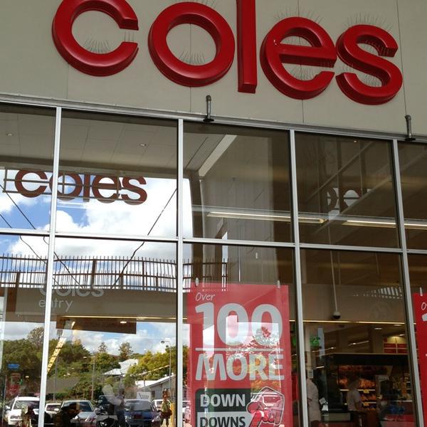 Photo taken at Coles by Charrity A. on 2/11/2013