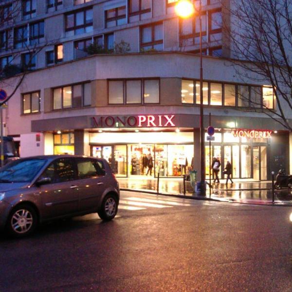 Photo taken at Monoprix by Matt J. on 1/9/2013-法国巴黎出发街31号 Photo taken at Monoprix by Matt J. on 1/9/2013