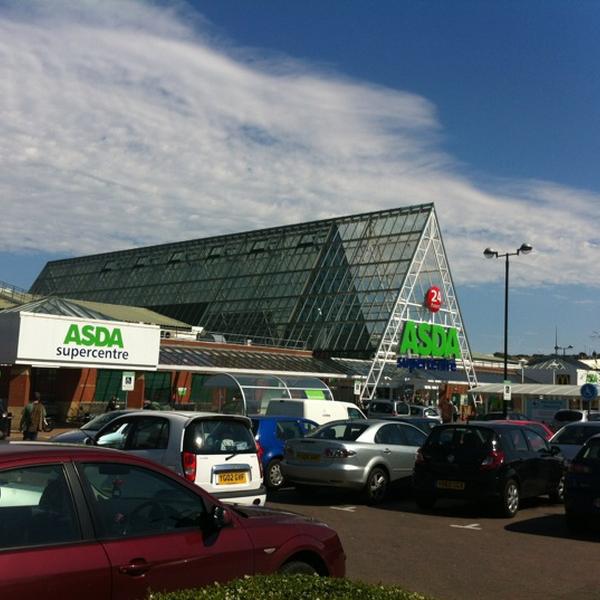Photo taken at Asda by Matthew H. on 7/22/2012