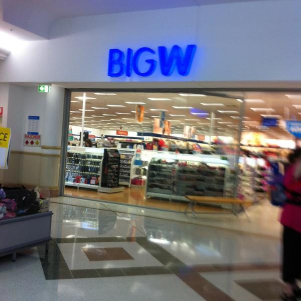 Photo taken at Big W by Donna C. on 2/1/2013