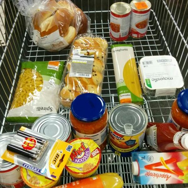 Photo taken at Colruyt by Ruben K. on 8/1/2014