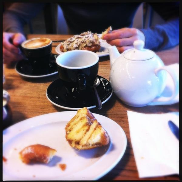 Photo taken at Nosh Food Market by Rebecca D. on 5/28/2012