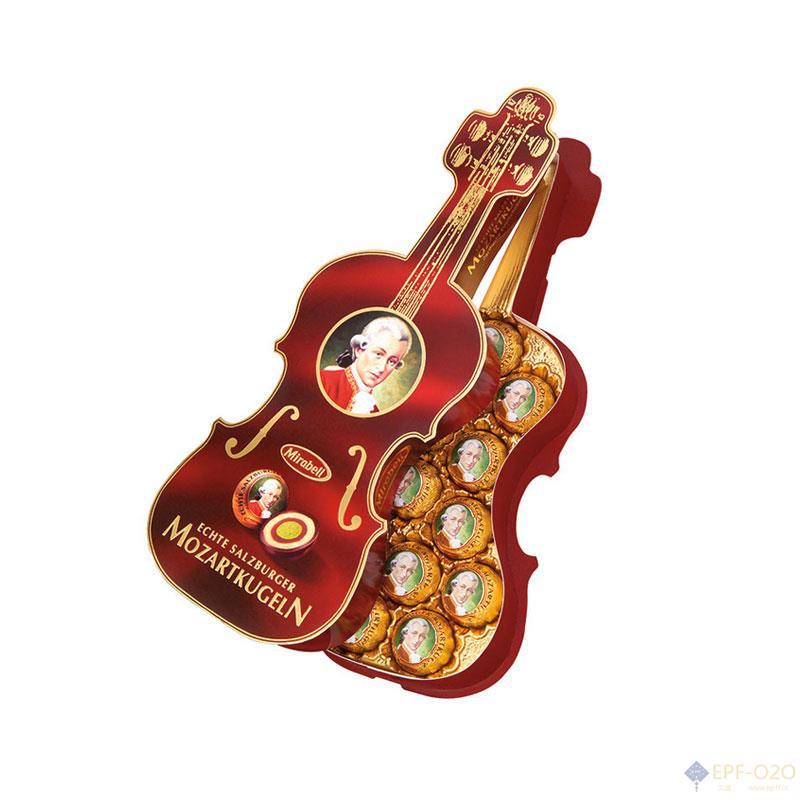 Milka妙卡 米拉贝尔莫扎特小提琴巧克力礼盒 200g Milka妙卡 米拉贝尔莫扎特小提琴巧克力礼盒 200g