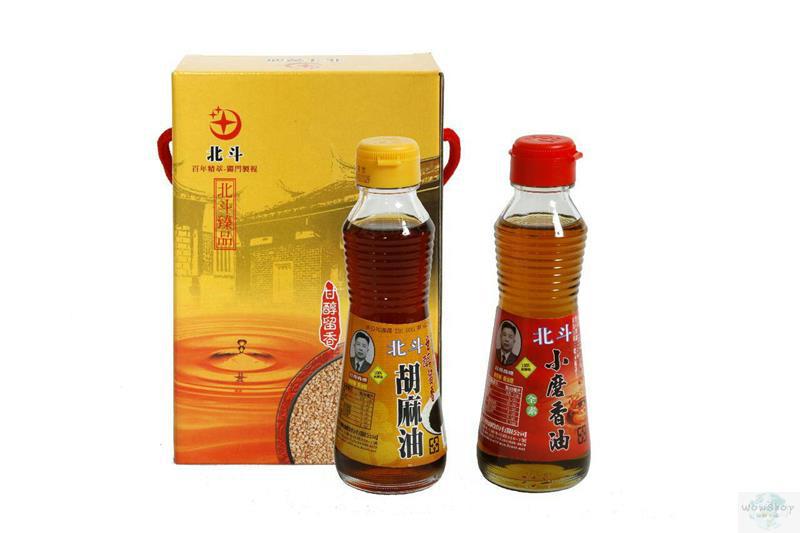 臻品礼盒(胡麻油/小磨香油125CC各1入)