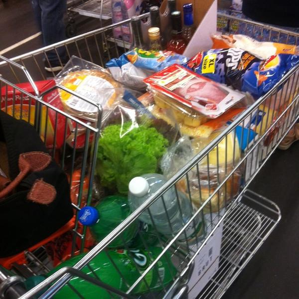 Photo taken at Colruyt by Laura V. on 10/3/2014