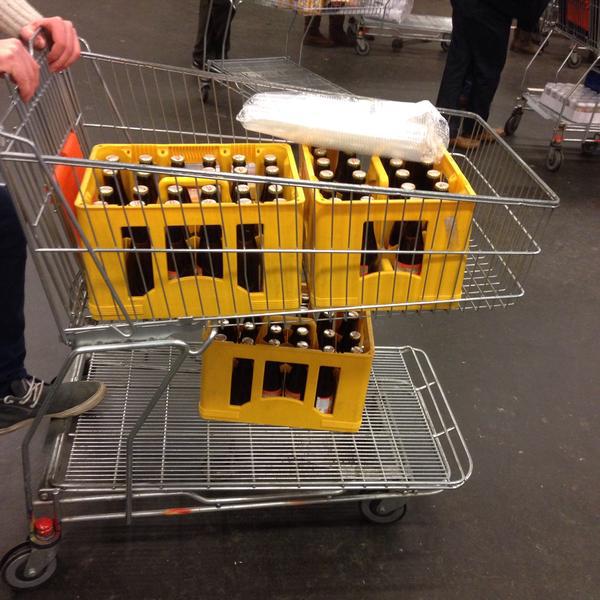 Photo taken at Colruyt by Gregory V. on 1/23/2015