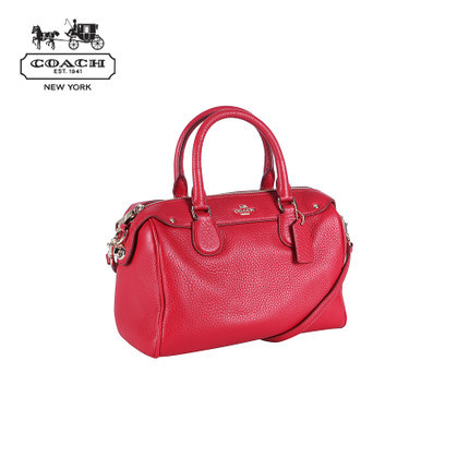 COACH/蔻驰 新款女款皮质波士顿休闲斜挎单肩手提包女包 F36677 COACH/蔻驰 新款女款皮质波士顿休闲斜挎单肩手提包女包 F36677