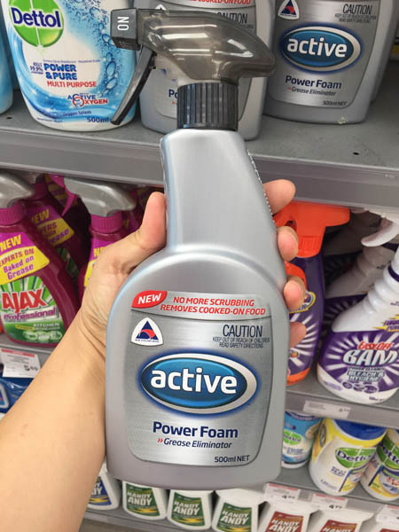 Active 厨房不锈钢灶台清洁剂