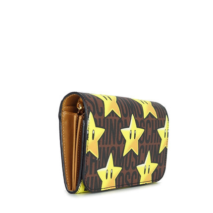 正品 MOSCHINO莫斯奇诺 16春夏五角星撞色单肩包 2A8124