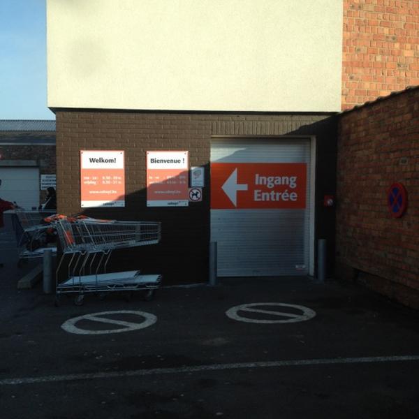 Photo taken at Colruyt by Olivier B. on 4/25/2012