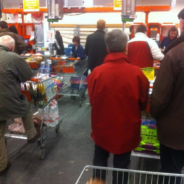 Photo taken at Colruyt by .☺️. on 2/11/2012