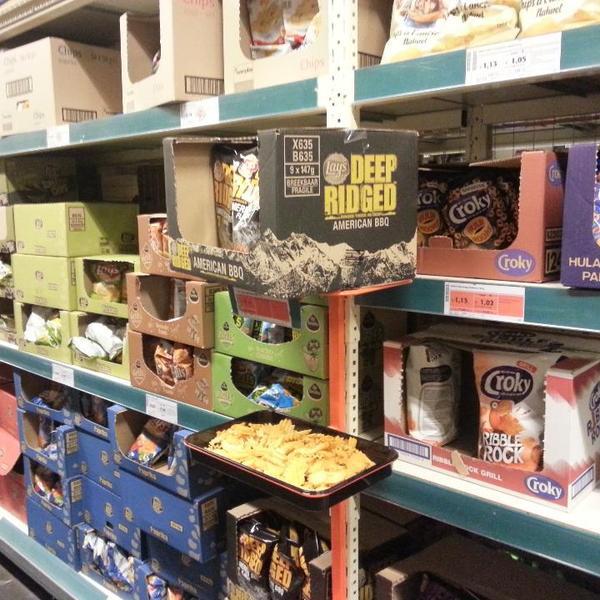 Photo taken at Colruyt by Tim A. on 7/26/2014