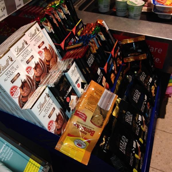 Photo taken at REWE City by Frédéric P. on 2/22/2014-德国柏林波茨坦大道128 Photo taken at REWE City by Frédéric P. on 2/22/2014