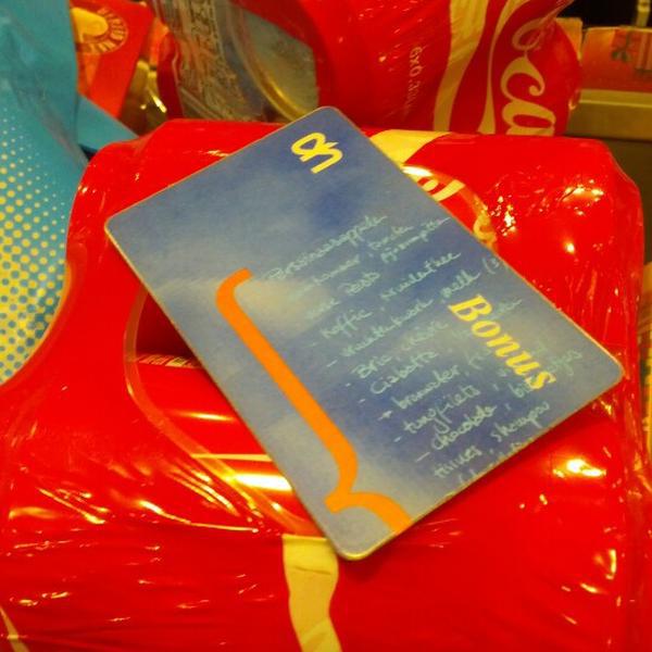 Photo taken at Albert Heijn by Ger A. on 11/29/2012-荷兰弗莱福兰省阿尔梅勒里约热内卢广场1号 Photo taken at Albert Heijn by Ger A. on 11/29/2012