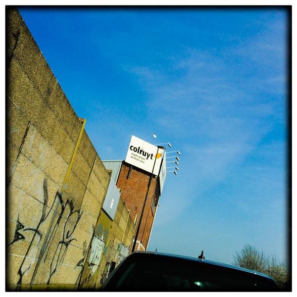 Photo taken at Colruyt by Willy C. on 4/1/2014