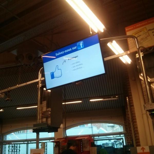 Photo taken at Colruyt by Abdelkrim B. on 8/27/2013