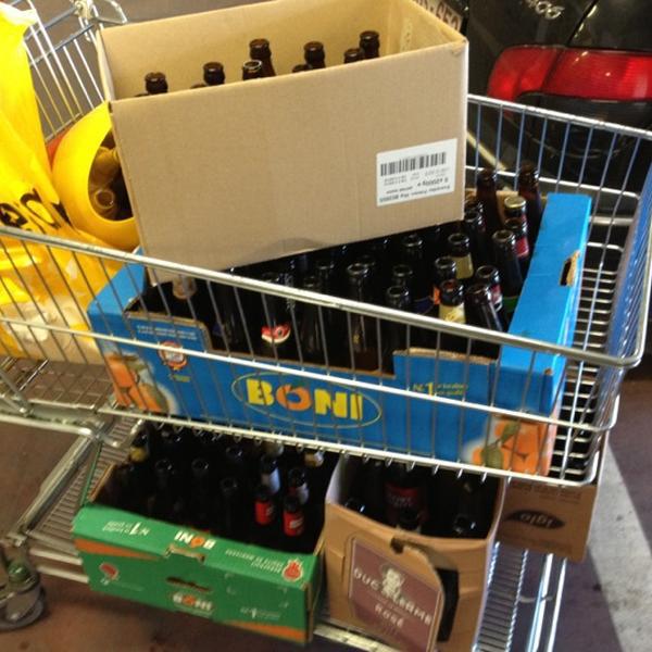 Photo taken at Colruyt by Robin d. on 12/8/2012