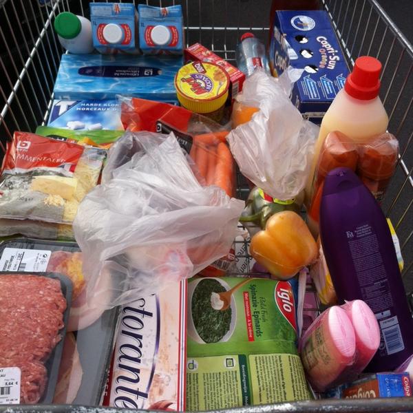 Photo taken at Colruyt by Steffi L. on 7/29/2014