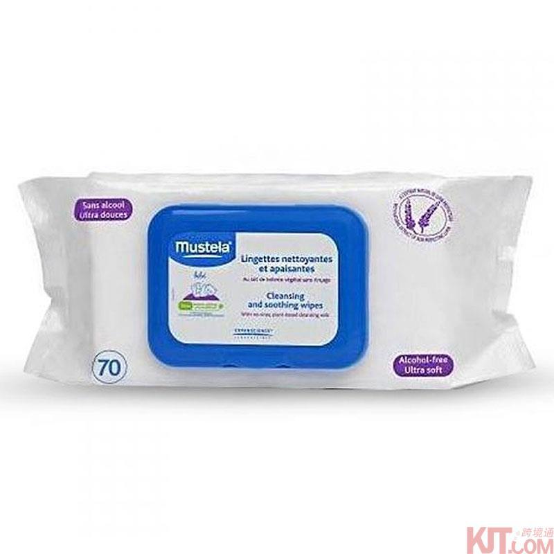 【欧品客】法国妙思乐贝贝加厚柔润湿纸巾(淡香型)*70缓解尿布疹温和舒适 【欧品客】法国妙思乐贝贝加厚柔润湿纸巾(淡香型)*70缓解尿布疹温和舒适