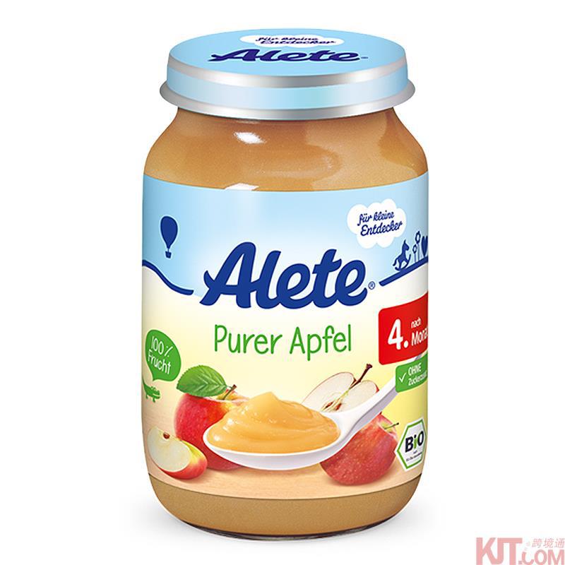【BABIES Coming】德国Alete爱儿特苹果泥190g 四个月以上 【BABIES Coming】德国Alete爱儿特苹果泥190g 四个月以上