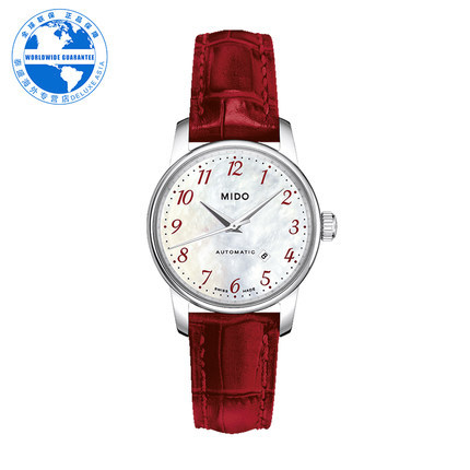 Mido/美度 瑞士正品时尚女士自动机械腕表M7600.4.39.7