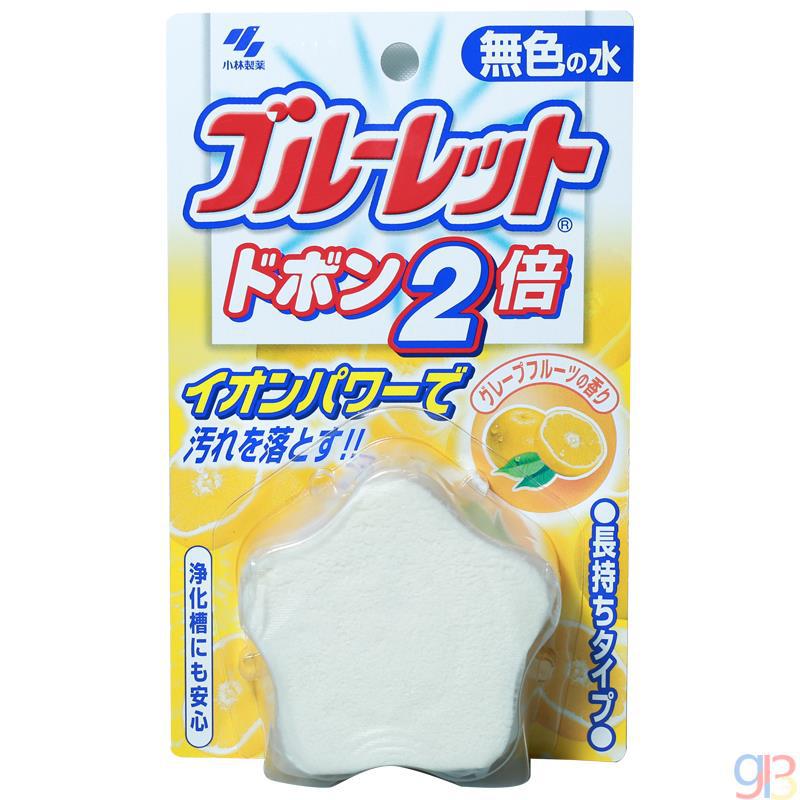 小林制药 自动马桶用 洗净块 黄色柠檬 120g