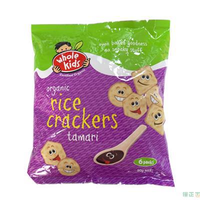 Whole Kids孩可滋酱油味糙米片15g*6