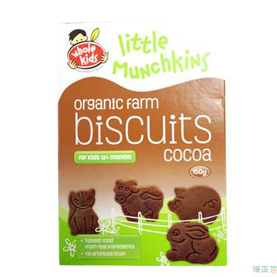 Whole Kids孩可滋小淘气鬼饼干可可味 Whole Kids孩可滋小淘气鬼饼干可可味