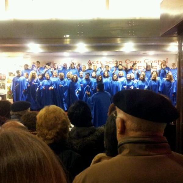 Photo taken at El Corte Inglés by Anabel A. on 12/22/2011